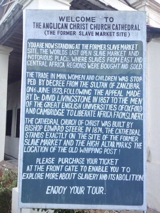 Old Slave Market Plaque